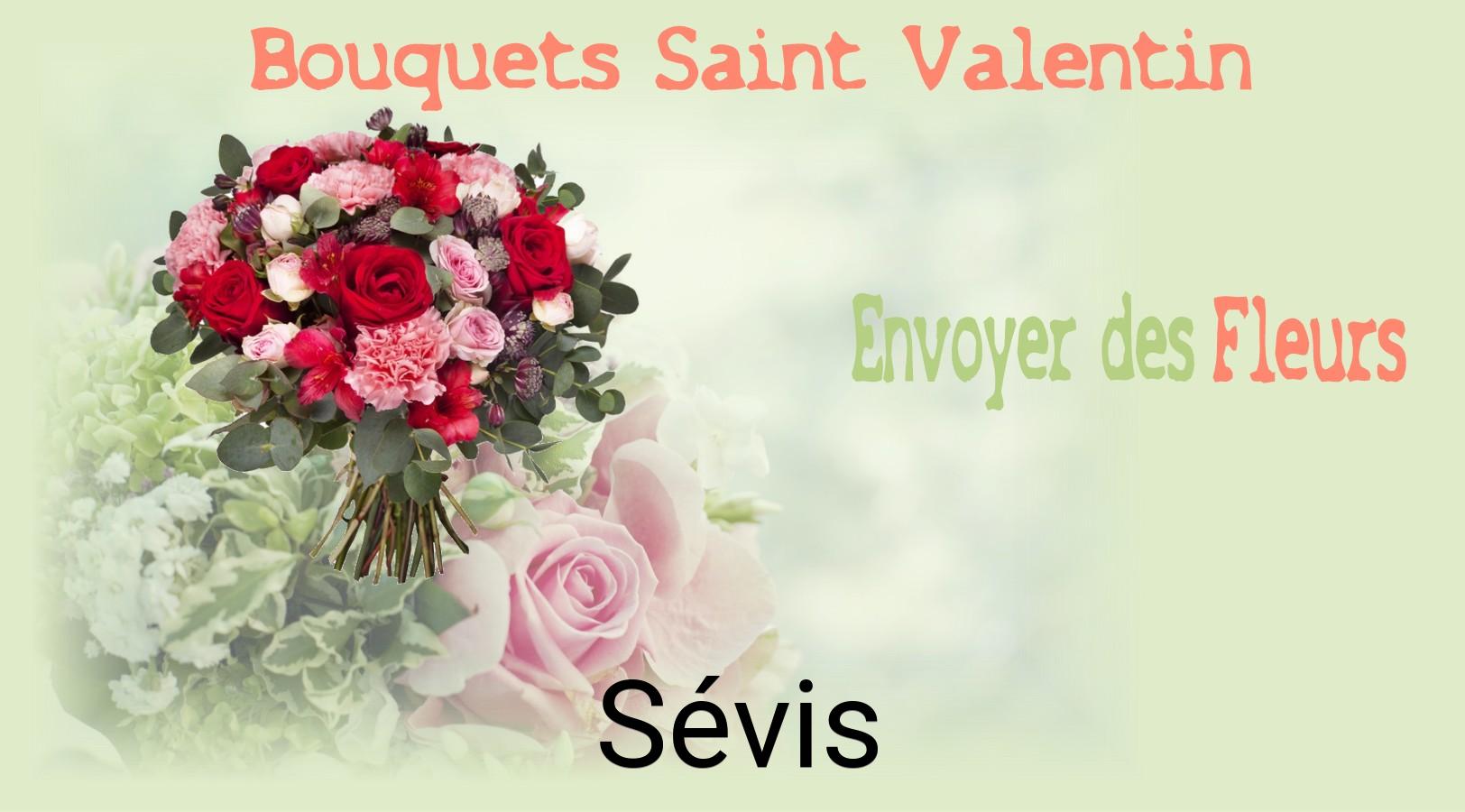 Roses de Saint-Valentin livrées à Sévis